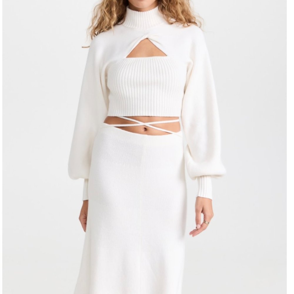 Significant Other Lia Crop Sweater size 6